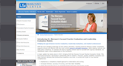 Desktop Screenshot of 444zzz-www.marzanoevaluation.com